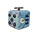 Balai Fidget Cube Toy Anxiety Attention Stress Relief for Children and Adults (Camo Blue)