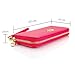 Small Crossbody Bag Cell Phone Purse for Women,Women Wallet Long Clutch Faux Leather Card Holder Fashion Hand Purse Lady Woman Handbag Bag-Hot Pink