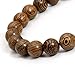 Eigso 8mm Wood Beads Bracelet Prayer Beads Meditation Buddha Tibetan Bracelet Men Women