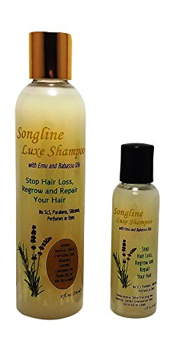 Songline Luxe Shampoo with Emu and Babassu Oil, 8 and 2 ounce (8 oz)