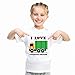 Waldeal Cute I Heart Love Garbage Trucks Toddler Boys Girls T Shirt Truck Lover Gift 4t