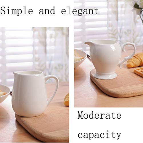 ZYLBDNB Zuckerdose milchkännchen Set Porzellan Gravy Sauciere Gravy Sauciere Saucer Ständer Traditionelle Porzellan… – Bild 6