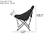 RORAIMA Sinature Lightweight Outdoor Camping Chair Ergonomic Design with Comfy and Deep Seat Products Size 22