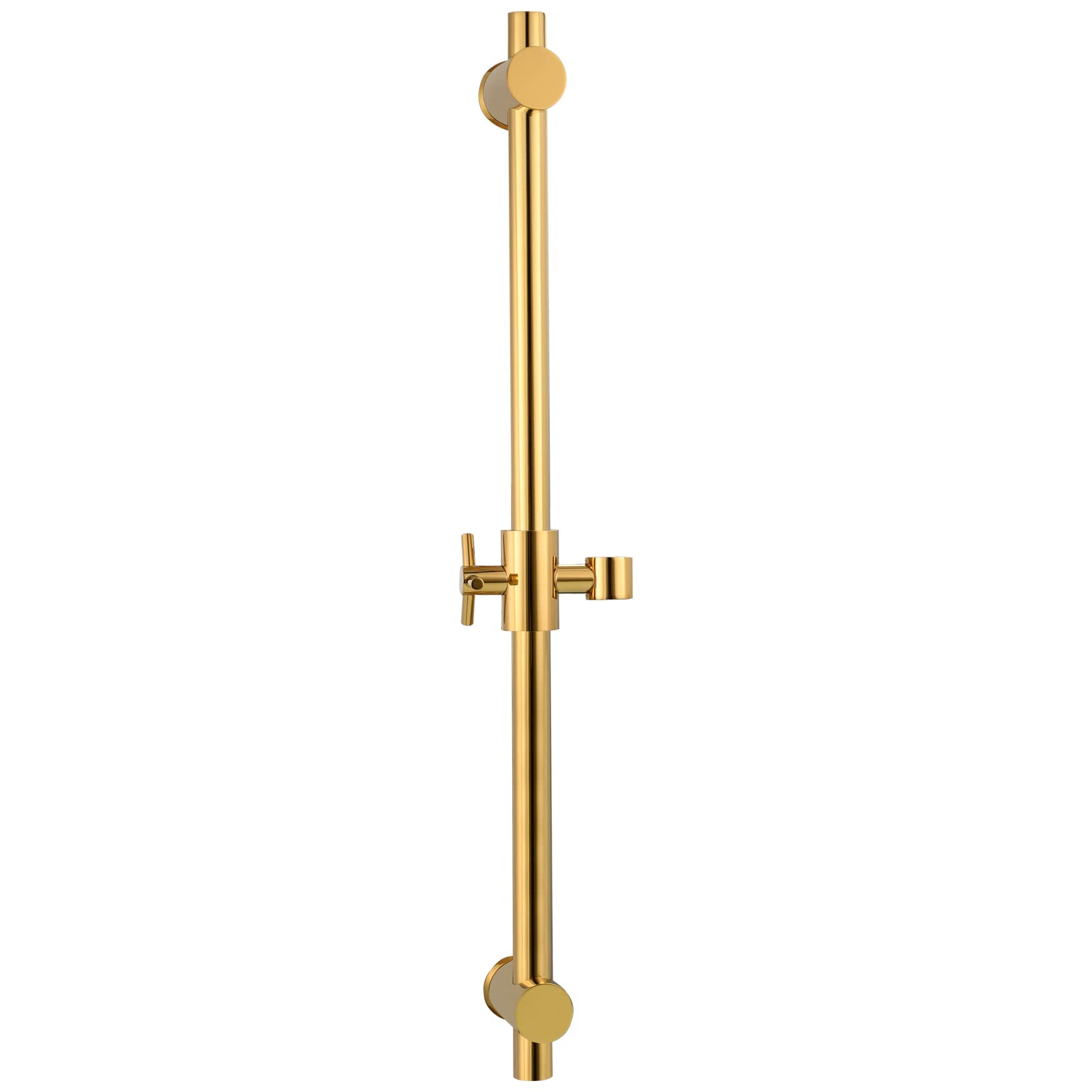 CIENCIA Shower Rail Variable 66 cm Brass Wall Rail Titanium Gold for Hand Shower BJ4022