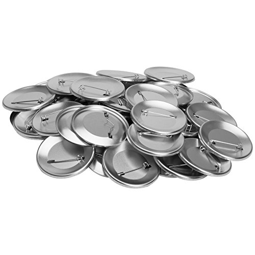Neil Enterprises Pin Back Button Parts for Use with Machine - 2.25 Inch - Pack of 500 - Thumbnail 3