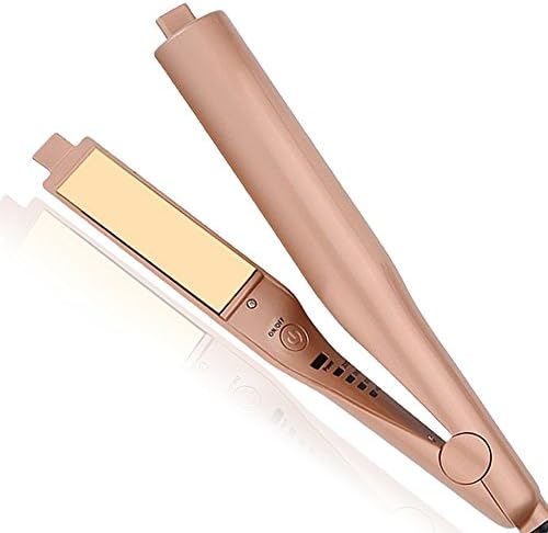 Twist Straightening Iron by AoSexy - 2 in 1 Hair Straightening Curling Iron Straightener - PTC Ceramic Titanium-Plated Flat Iron Curler Tool Universal Voltage