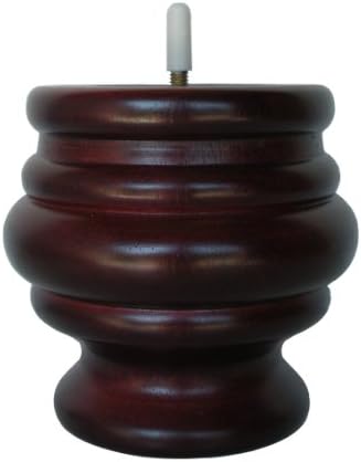 Bun Foot Hardwood P129-Mahogany