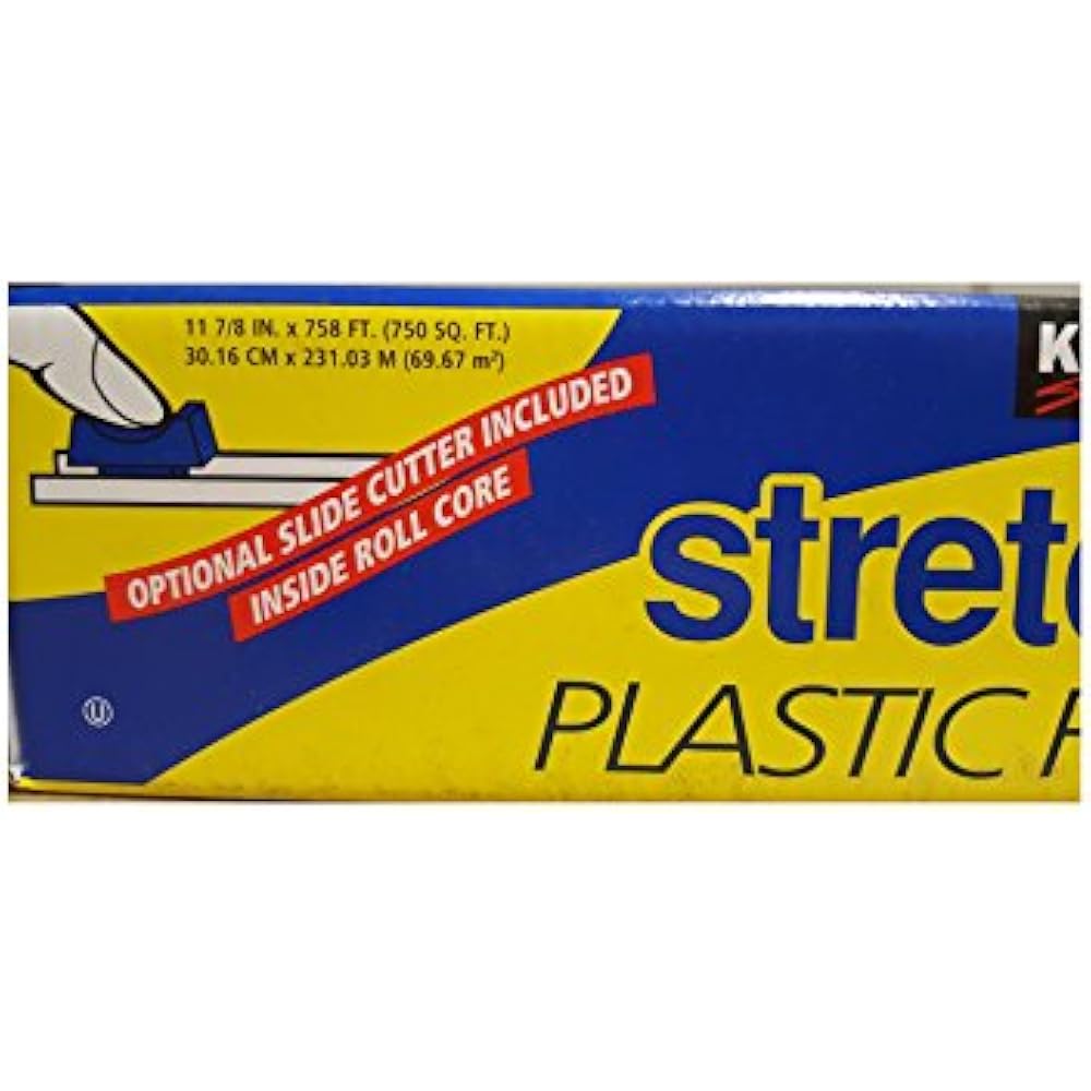 Stretch Tite Plastic Food Wrap 11 7/8 Inch X 750 SQ. FT. Home & Kitchen