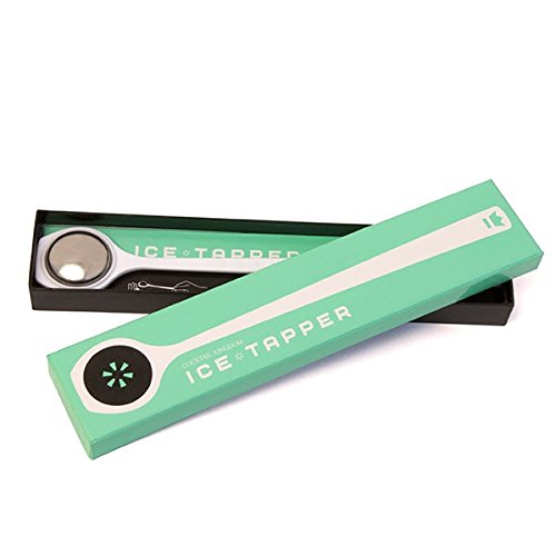Ice Tapper - Stainless Steel / White