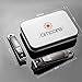 amoore Nail Clippers 2pcs Nail Cutter Set with Case Fingernails Clippers Toenails Clippers Stainless Steel Clipper Sturdy Nail Clipping Kit