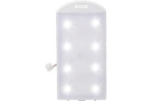 CCTP W11527432 Refrigerator Led Light Replacement Fit For Whirlpool Maytag Amana Fridge Light Module Replacement W11101384 W11333374 W11387579 W11042554 WRX735SDHZ02 WRX735SDHZ03 Light