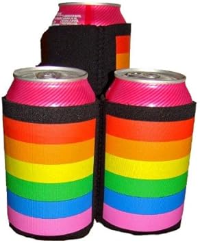 rainbow koozie