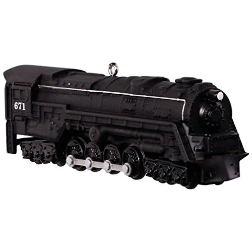 Hallmark Keepsake 2017 LIONEL Trains 671 S-2 Turbine Steam Locomotive Christmas Ornament