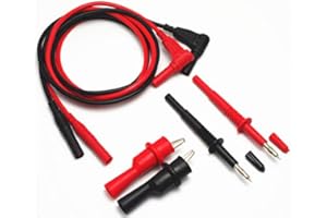 TestHelper TH-3-KIT-Basis Electronic Professional/Electronic Test Lead Kit,Multimeter Accessory Kit,Alligator Clips and Lante