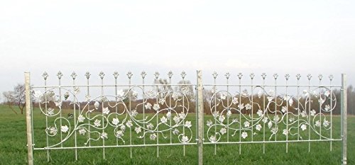 Gabella Eisenzaun Metallzaun Schmiedeeisen Zaun Bachus-Z100/200 verzinkt – Bild 5