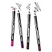 12PCs Lip Liner Pencil Waterproof Smooth Matte and Longlasting Retro Red and Pink Lipliner Pen Set