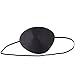 Silk Pirate Eye Patch - Black OSFM
