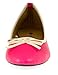 Chatties Ladies Ballet Flat With Microsuede Bow (See More Sizes / Colors)