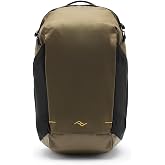 Peak Design Outdoor Backpack 18L, Kelp, Compact and Lightweight Frameless Daypack, 270-Degree Rear Zip, Ideal for Day Hikes, Hydration, Camera Carry &amp; Commuting, Versatile Backpack for Men and Women