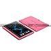 ProntoTec Axius Series Q9 7 Inch Quad Core Allwinner A33 Cortex-A7 Android 4.4 KitKat Tablet PC, 800 x 480 Pixels, 4GB ROM, Dual Camera, G-Sensor, Google Play Pre-loaded -Pink