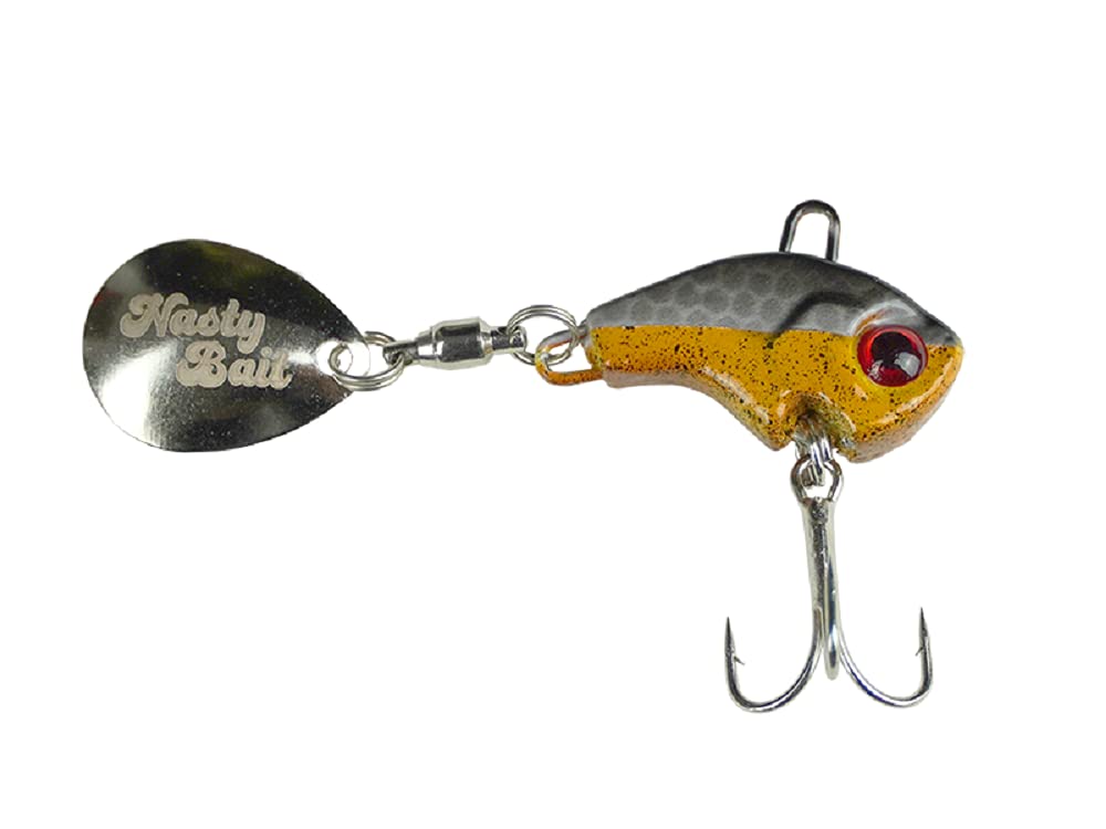 Nasty Bait - Lurchi - Ash/Deepfrid - 5.5cm/2.77" 9g sinking jig spinner
