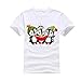 10PCS White Sublimation Blanks T-Shirts Christmas DIY T-Shirts for Women & Men