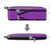 Bagail 4 Set Compression Packing Cubes Travel Expandable Packing, Purple, Size M