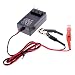 PeleusTech Battery Charger, 12V 14.4V 1A Portable Lead Acid Battery Smart Charger Maintainer - Black primary