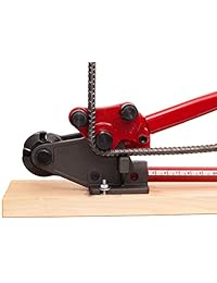 Hit Herramientas Martillos perforadores 22 rc16 W 3 y Bender sobre Junta de madera, 5 8,", color rojo y negro