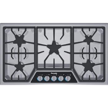 Amazon Com Thermador Sgs365fs 36 Gas Cooktop With 5 Star