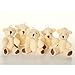 NEW Cute And Cuddly Little WHITE Teddy Bear X 25 - Gift Present Birthday Xmas