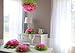 Butterfly Craze Girls Party Decorations - Set of 7 Tissue Paper Flowers … (Pink)