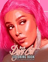 Doja Cat Coloring Book: Favorite Singer Rapper Coloring Book 20 Unique ...
