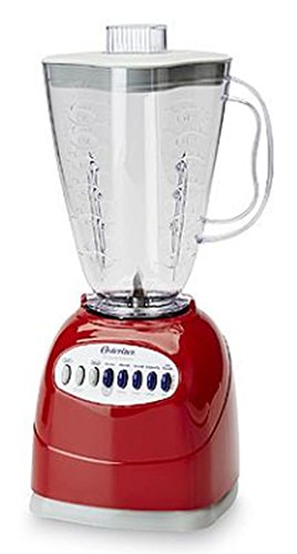 Click Here to See More Images Oster 10-Speed Countertop Electric Blender Red