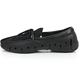 New Summer Beach Water Aqua Comfort Boat Mens Slip on Light Shoes Black
