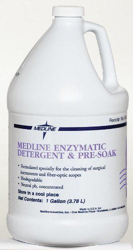 Medline MDS88000B91 CLEANER, ENZYMATIC, PRE-SOAK, SINGL, 1GAL (Case of 4)