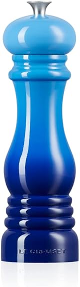 Le Creuset Classic Adjustable Pepper Mill Azure 40g Ceramic Grinder view 3