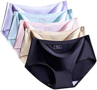 シームレスショーツ レディース パンツ 下着 パンティ 無縫製 高通気性と伸縮性 レギュラー 女性下着 【5枚セット/4枚セット】