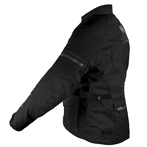 HWK Motorcycle Jacket for Men Adventure/Touring with Cordura Textile