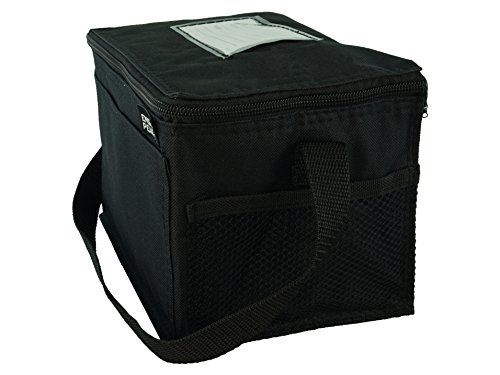 Insulated Lunch Cooler Bag, Black