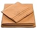 Queen Size Bed Sheets - Gold Luxury Sheet Set - Deep Pocket - Super Soft Hotel Bedding - Cool & Wrinkle Free - 1 Fitted, 1 Flat, 2 Pillow Cases - Queen Sheets - 4 Piece