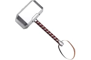 damdos Halloween Prop Cosplay Hammer, PU Foam Axe Hammer Costume Weapon Birthdays Gifts