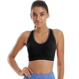 YAHA Women's Sports Bra High Impact Support Racerback Yoga Workout Bra