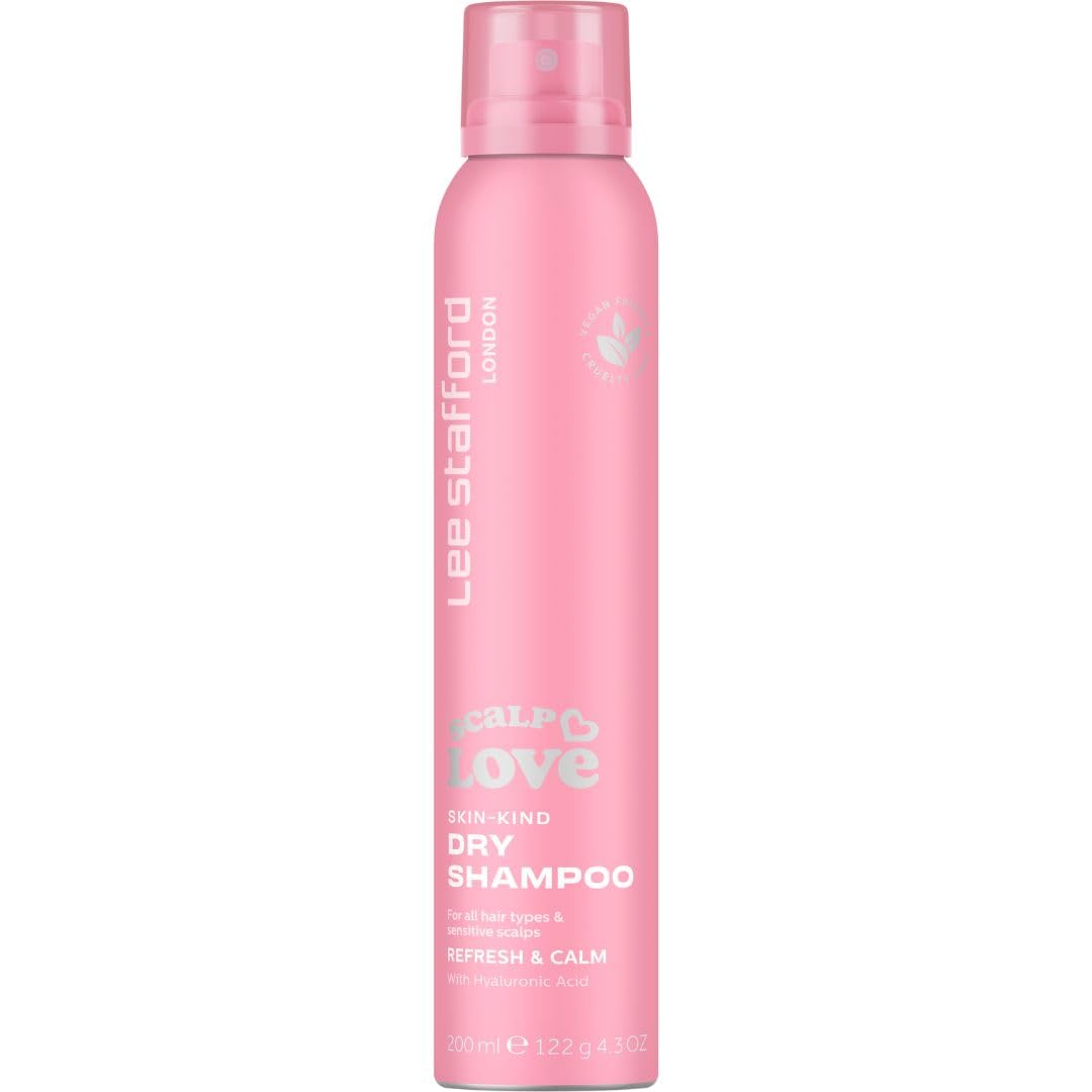 Lee Stafford Gentle Dry Shampoo | Scalp Love - Adds Instant Volume, Absorbs Dirt & Oil, Good for Sensitive Skin, 200ml