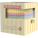 Silicone Baking Cups / 13 Reusable Nonstick Cupcake Liners/Premium Muffin Molds - Stand Alone Cupcake Holders - No BPA…