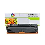 RapmininK Compatible Replacement for 125A CB540A Toner Cartridge for use with Color Laserjet CP1215 CP1518ni CP1515n, Color Laserjet CM1312nfi CM1312 MFP Series Printers.
