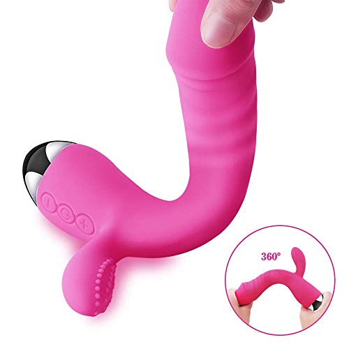 Wand Massager - Body Massager 10 Heating Vibration Mode Deep Waterproof Silicone Quiet Cordless for Easy to Carry Valentine's Day Present - Thumbnail 6