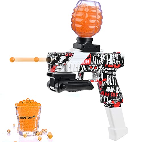 AIDETOPP Electric Gel Blaster Gun, Automatic Splatter Ball Pistol