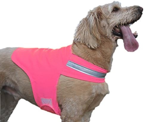 Dog Not Gone No Fly Zone Safety Chest Vest, Small, Pink