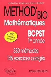 Mathématiques, BCPST